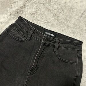 Fashion Nova Charcoal Denim Pants